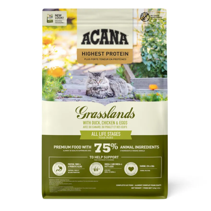 Acana HP Grasslands pienso para gatos y gatitos