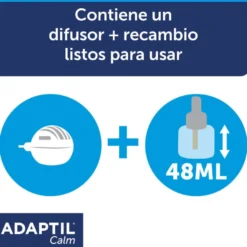 Adaptil Difusor y Recambio Tranquilizante para perros