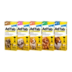 AdTab Comprimidos Masticables Antiparasitarios para perros