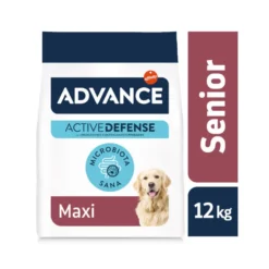 Advance Active Defense Maxi Senior Vitality Pollo y Arroz pienso para perros