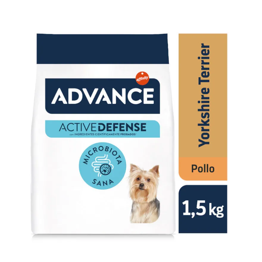 Advance Active Defense Yorkshire Terrier Adult pienso para perros