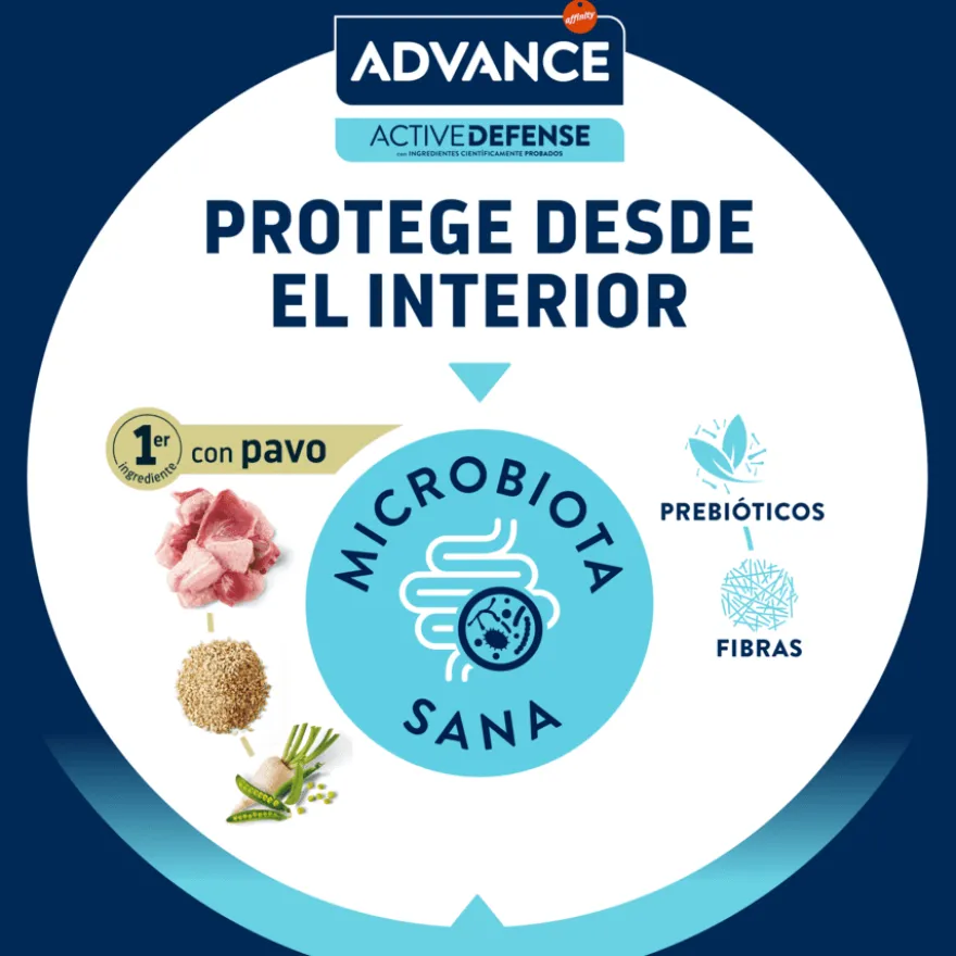 Advance Adult Sterilized Pavo y Cebada pienso para gatos