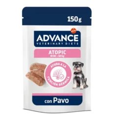 Advance Atopic Pavo sobre para perros mini