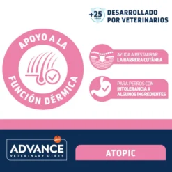 Advance Atopic Pavo sobre para perros mini