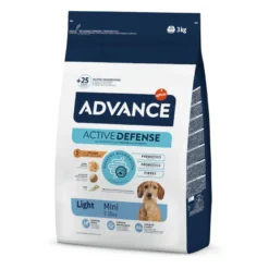Advance Mini Light Pollo y Arroz pienso para perros