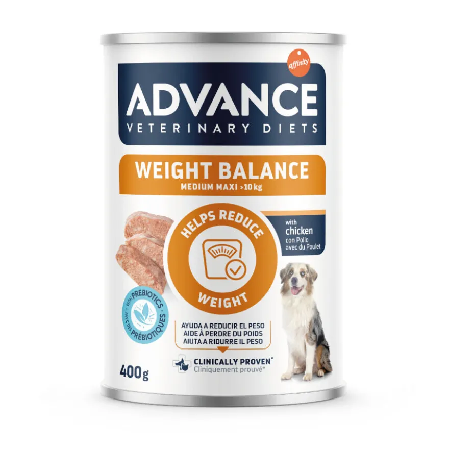 Advance Veterinary Diets Weight Balance Medium Maxi Comida Húmeda para Perros