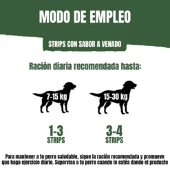 Adventuros Barritas venado para perros