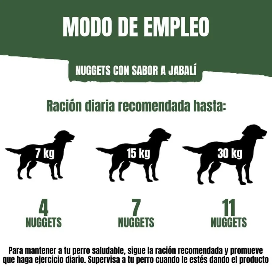 Adventuros Nuggets de Jabalí para perros
