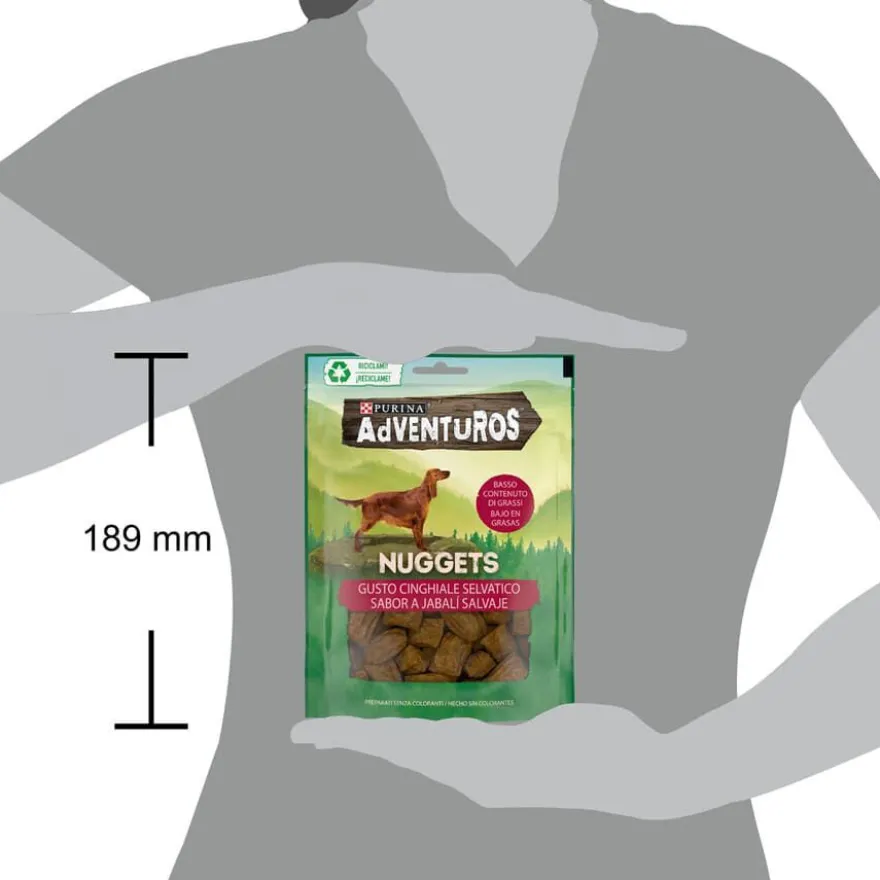 Adventuros Nuggets de Jabalí para perros