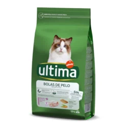 Affinity Ultima Adult Hairball Control Pavo y Arroz pienso para gatos