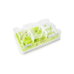 All For Paws Interactives Comedero Rompecabezas Verde para gatos