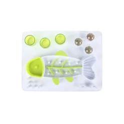 All For Paws Interactives Juguete Puzzle Pescado para gatos