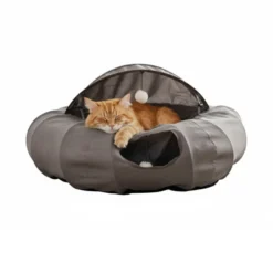 All For Paws Lamb Cat Túnel Dona Gris para gatos