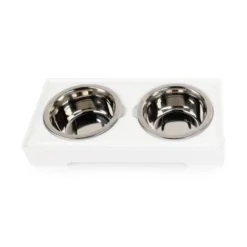 All For Paws Multi Height Comedero Doble para perros y gato