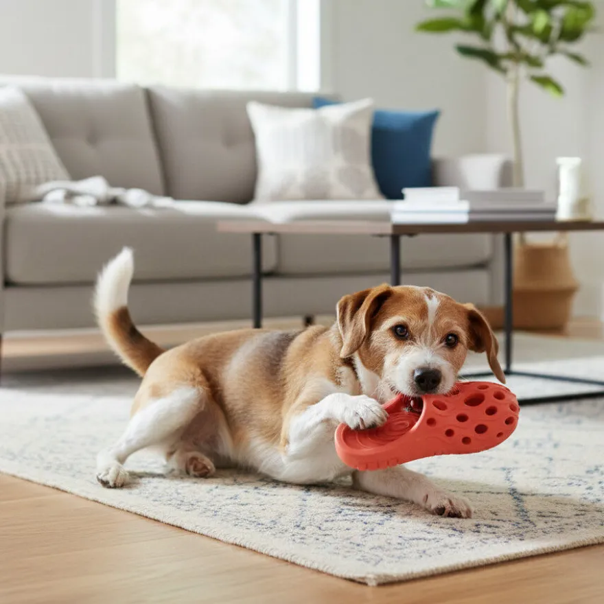 All For Paws Pantuflas Air Pups Juguete para perros