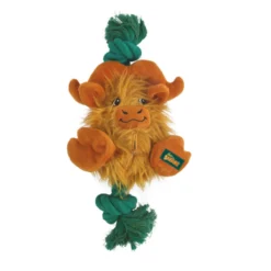 All For Paws Safari Big Foot Buffalo con Cuerda Juguete para perros