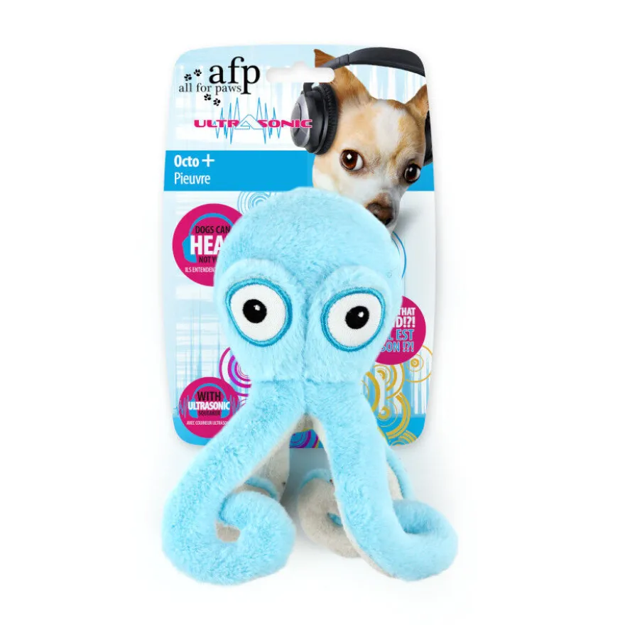 All For Paws Ultrasonic Juguete Pulpo para perros