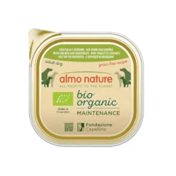 Almo Nature Bio Organic Maintenance Pollo y Verduras tarrina para perros