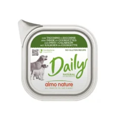 Almo Nature Bio Organic Maintenance con Pavo y Calabacín tarrina para perros