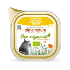 Almo Nature Bio Organic Maintenance Grain Free Pollo tarrina para gatos
