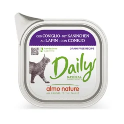 Almo Nature Daily Grain Free Conejo tarrina para gatos