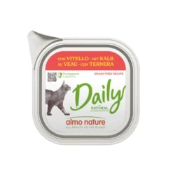 Almo Nature Daily Grain Free Ternera para gatos