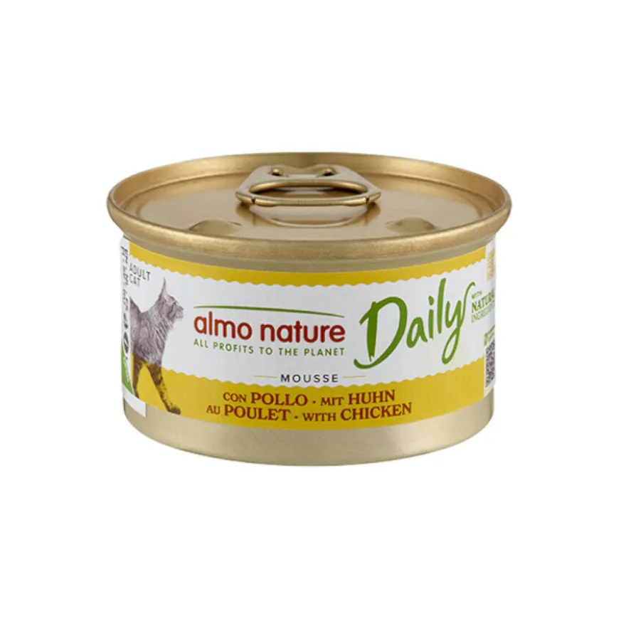 Almo Nature Daily Menu Mousse de Pollo para gatos