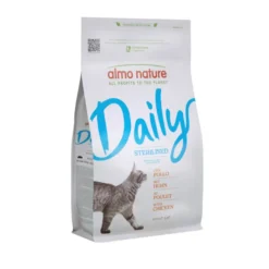 Almo Nature Daily Sterilised Pollo pienso para gatos