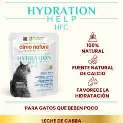 Almo Nature HFC Hydration Help Leche de Cabra sobre para gatos