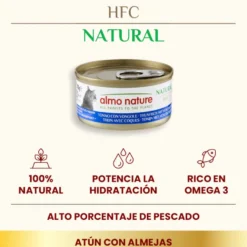 Almo Nature HFC Natural Atún y Almejas lata para gatos