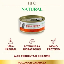 Almo Nature HFC Natural Pollo Calabaza lata para gatos
