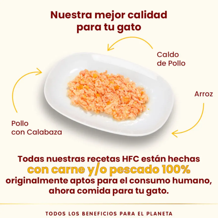 Almo Nature HFC Natural Pollo Calabaza lata para gatos