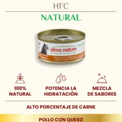 Almo Nature HFC Pollo y Queso para gatos