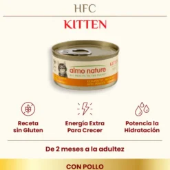 Almo Nature Kitten HFC Pollo lata para gatos