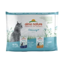 Almo Nature Urinary Help Pescado y Pollo sobre para gatos – Multipack
