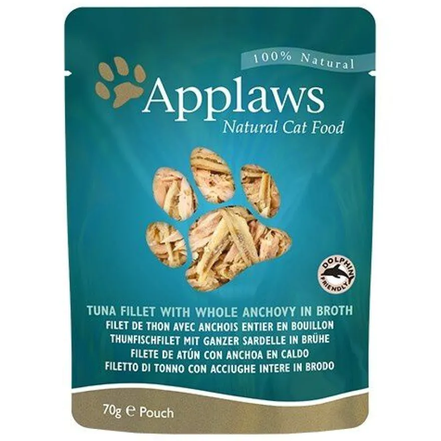 Applaws Atún y Anchoas sobre para gatos