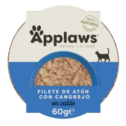Applaws Atún y Cangrejo tarrina para gatos