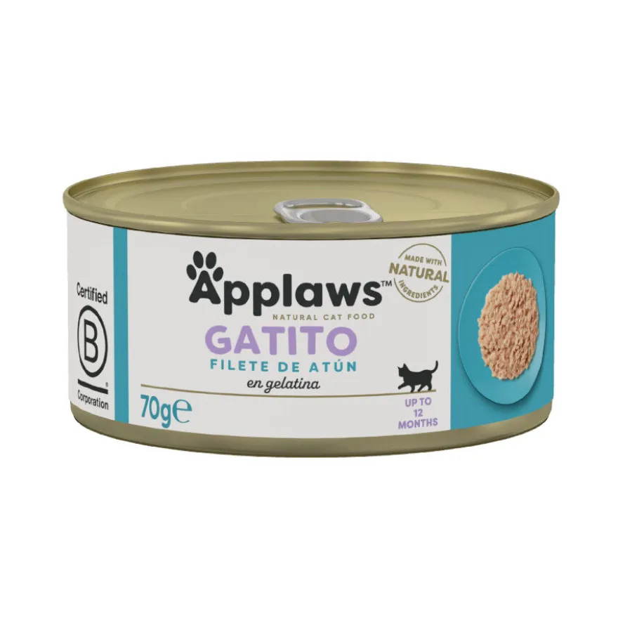 Applaws Kitten Atún en gelatina lata