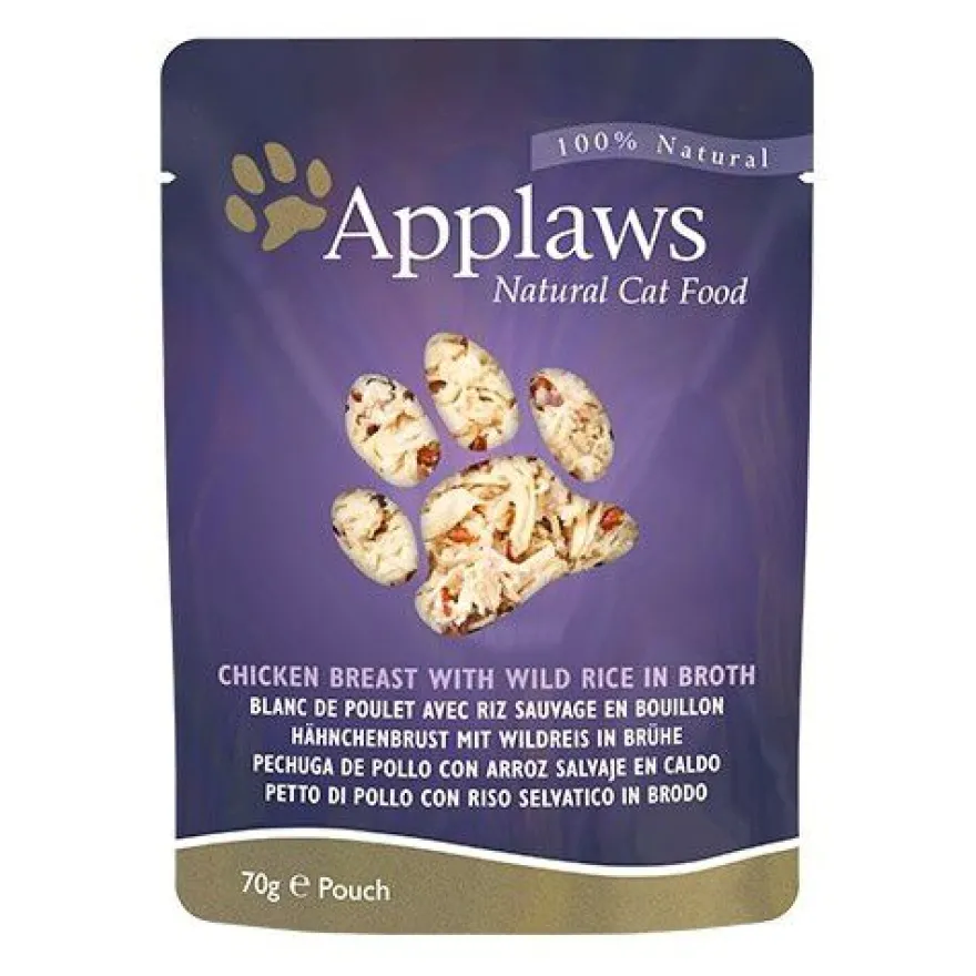 Applaws Pollo y Arroz sobre para gatos