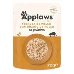 Applaws Pollo y Hígado en gelatina sobre para gatos