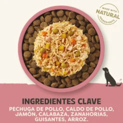 Applaws Taste Toppers Pollo con Jamón y Vegetales en Caldo lata para perros