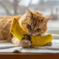 BAM! Peluche Banana con Catnip para gatos