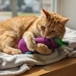 BAM! Peluche Berenjena con Catnip para gatos