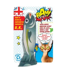 BAM! Peluche Pez con Catnip para gatos