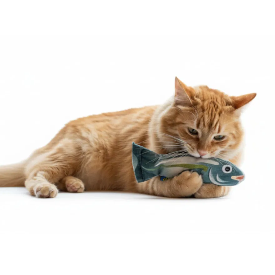 BAM! Peluche Pez con Catnip para gatos