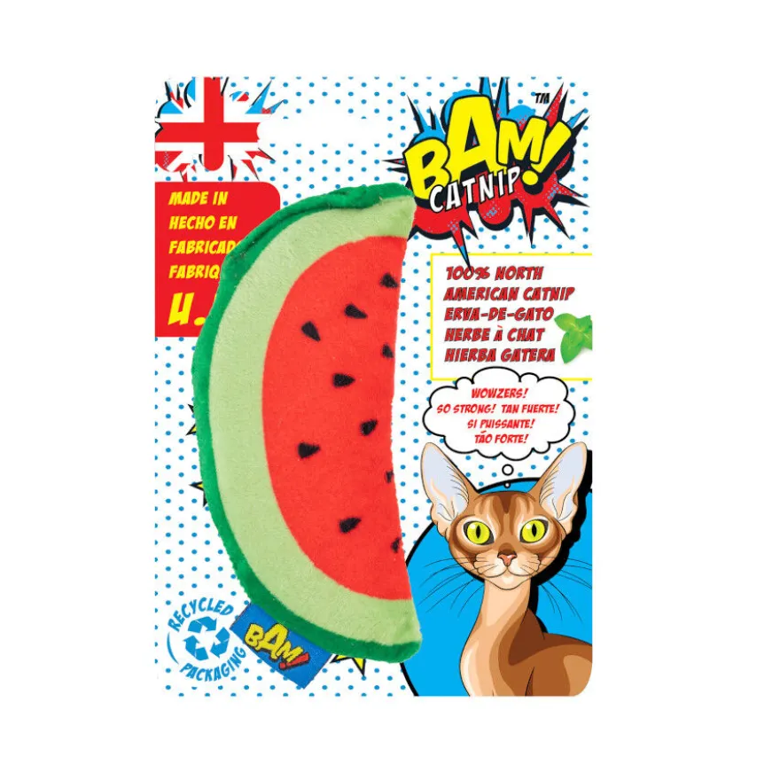 BAM! Peluche Sandía con Catnip para gatos