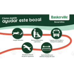 Baskerville Ultra Muzzle Bozal tipo canasta para perros