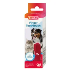 Beaphar Cepillo Dental de Dedo para Perros y Gatos