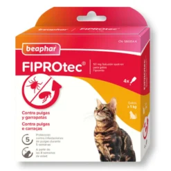 Beaphar Fiprotec Pipetas Antiparasitarias para gatos