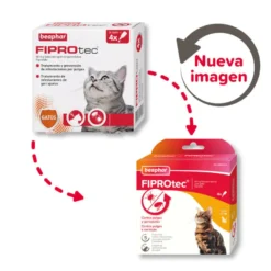 Beaphar Fiprotec Pipetas Antiparasitarias para gatos